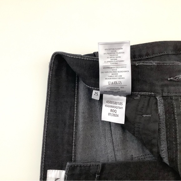 HUDSON NOA HIGH RISE STRAIGHT LEG JEANS SIZE 25 - Picture 6 of 8